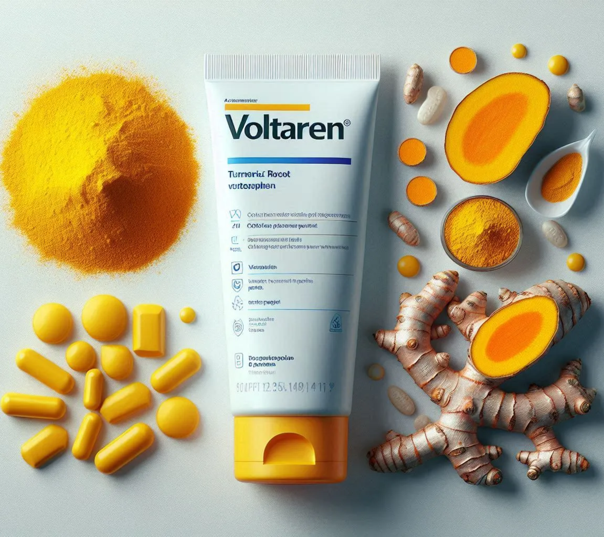 Turmeric vs Voltaren