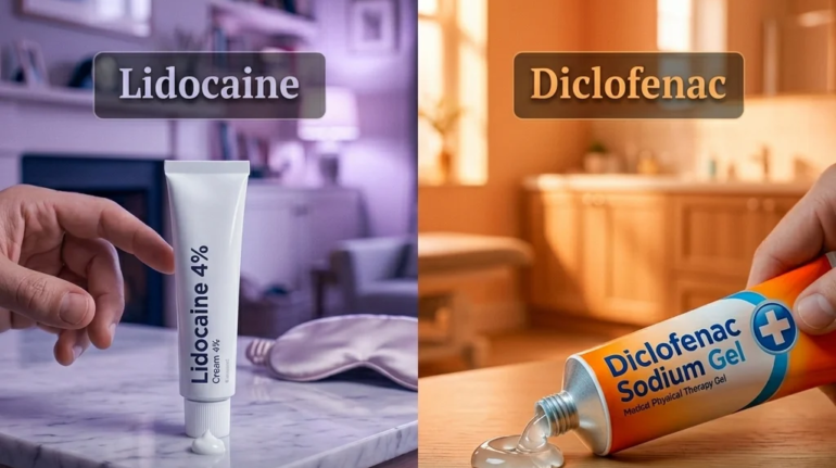 Lidocaine vs. Diclofenac